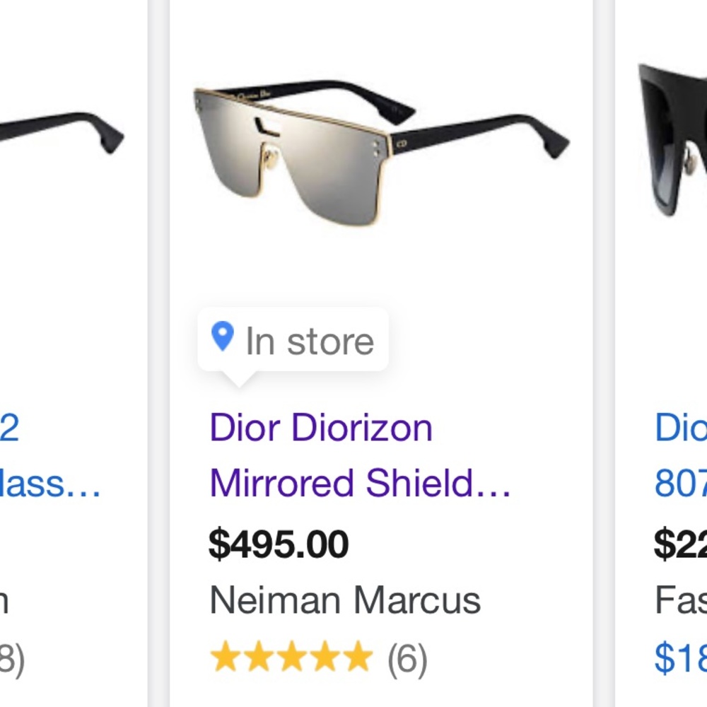 Christian Dior Diorizon sunglasses